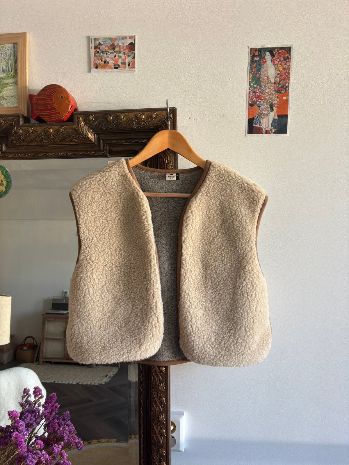 Alwero wollen bodywarmer S, Kleding | Dames, Bodywarmers, Ophalen of Verzenden, Zo goed als nieuw