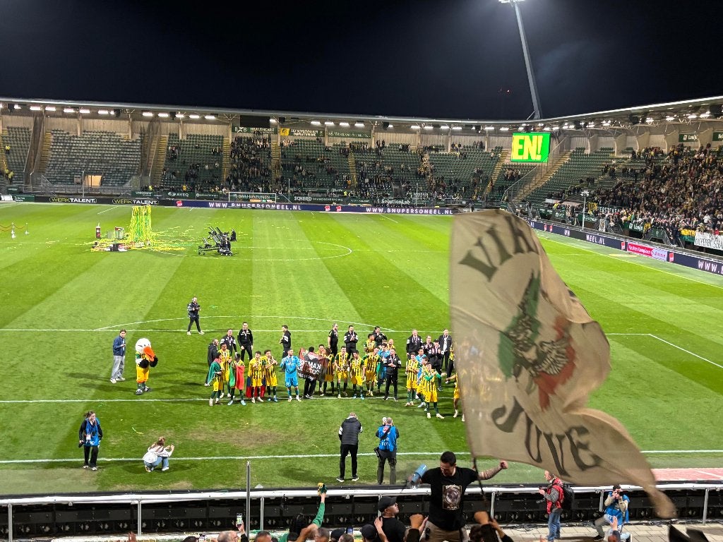 Kaartje ADO - Groningen, Aad Mansveld tribune, Eén persoon