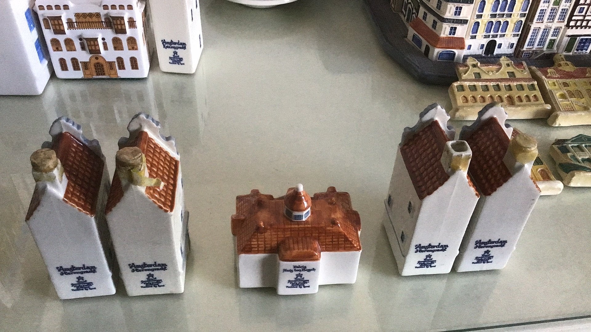 Paleis Huis ten Bosch en 4 maal grachten pand Herngracht ., Verzamelen, Ophalen of Verzenden, Zo goed als nieuw, Paleis of Waag