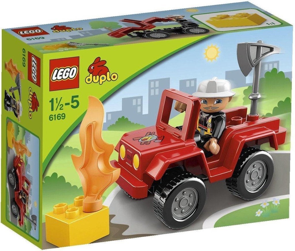 Duplo brandweer 6169, Ophalen, Gebruikt, Compleet, Duplo