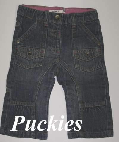 Maat 80 Name It spijkerbroek NIEUW (8011), Kinderen en Baby's, Babykleding | Maat 80, Broekje, Meisje, Nieuw, Ophalen of Verzenden