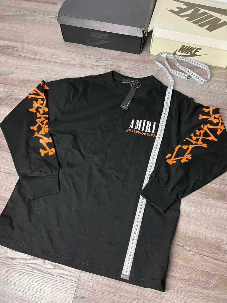 Amiri longsleeve, Kleding | Heren, T-shirts, Ophalen of Verzenden, Nieuw, Maat 46 (S) of kleiner, Zwart