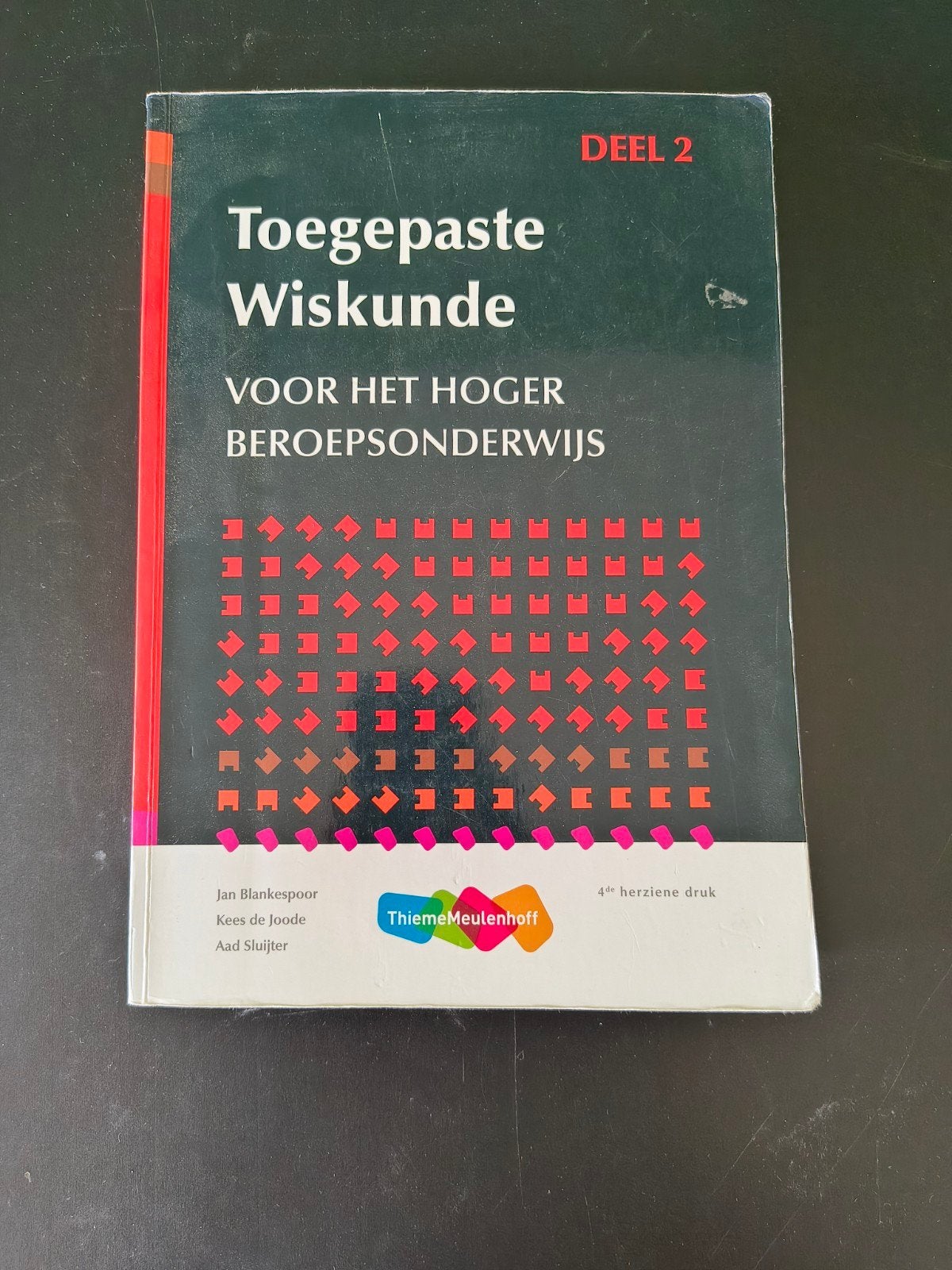 Toegepaste Wiskunde Deel 2 HBO - Zo goed als nieuw, Boeken, J.H. Blankespoor, C. de Joode, A. Sluijter, Zo goed als nieuw, Beta