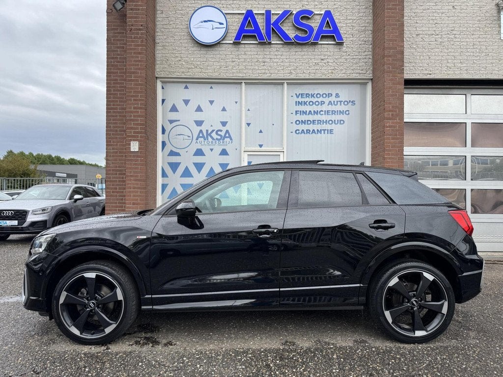 Audi Q2 35 TFSI 150pk 2x S-Line Pano S-Tronic 19 inch LED Ca, Auto's, Audi, Q2, 4 cilinders, 150 pk, Zwart