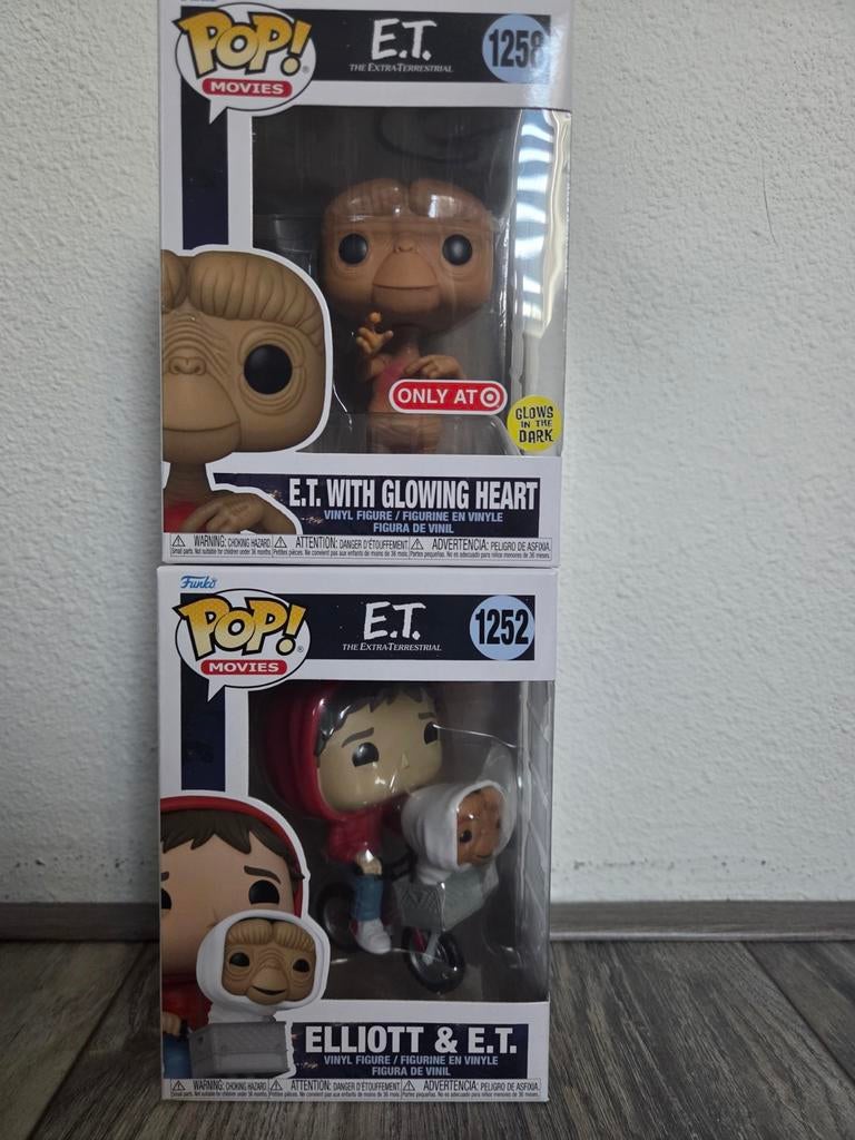 Funko pops E.T., Ophalen of Verzenden, Zo goed als nieuw