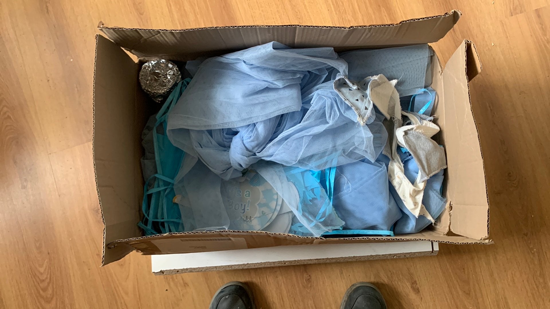 Gratis Gendereveal versiering, Ophalen, Gebruikt