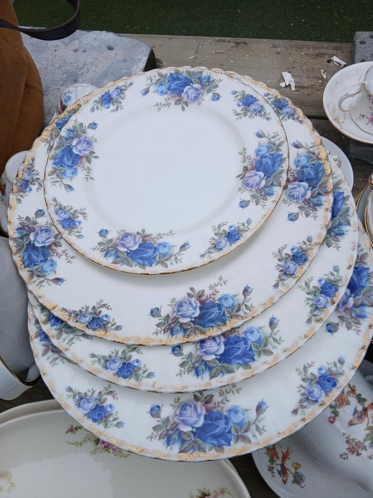 Royal Albert Old Country Roses Servies - Blauwe Rozen, Ophalen