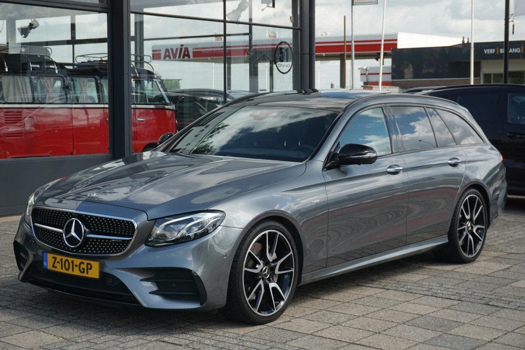 Mercedes-Benz E-klasse Estate AMG 53 4MATIC Premium Plus, Auto's, Automaat, 435 pk, Gebruikt, 120 €/maand