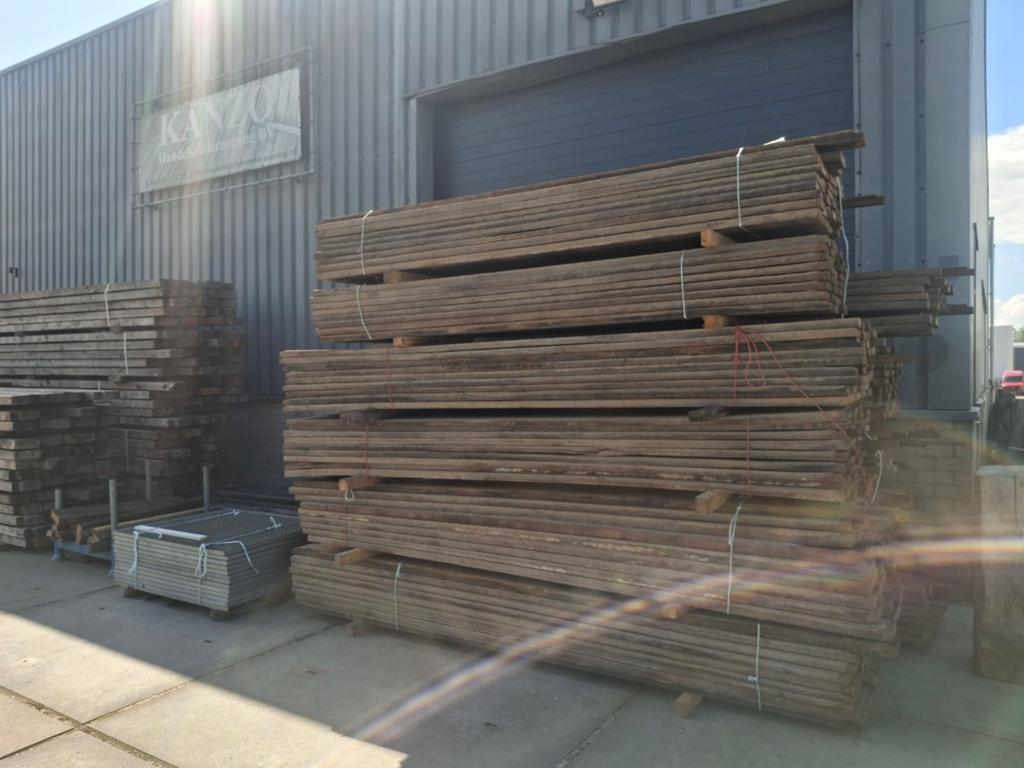 Azobe oude scheepsplanken circulair hout, Ophalen, Minder dan 3 meter, Hout, 1 tot 2 meter