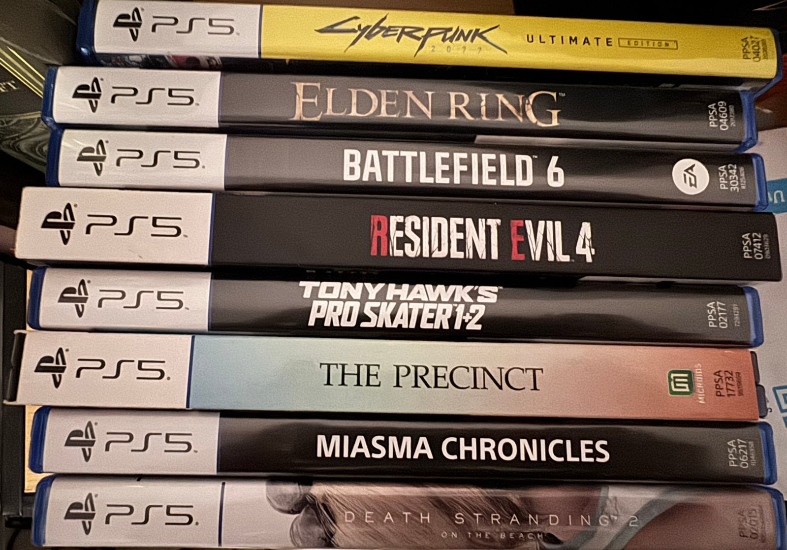 PS5 Games Bundle – Elden Ring / RE4 / Cyberpunk / + meer, Spelcomputers en Games, Ophalen of Verzenden, Zo goed als nieuw