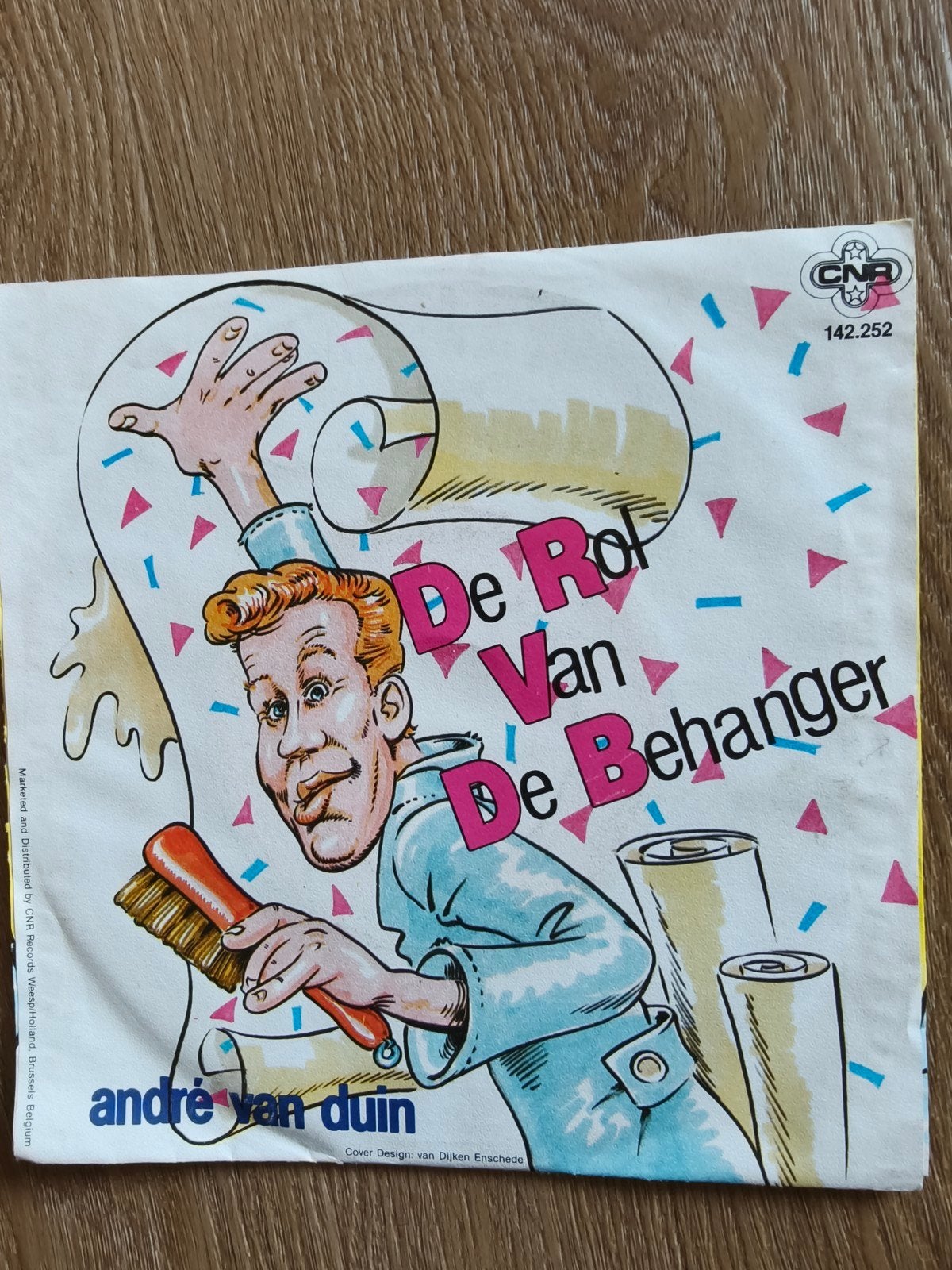 Andre van Duin – De Rol Van De Behanger / Labelmisdruk, Cd's en Dvd's, Gebruikt, 7 inch, EP, Humor en Cabaret
