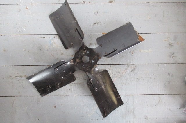 03425 Vintage koelvin Ø 56 cm Detroit Diesel U.S.Army lamp, Ophalen of Verzenden