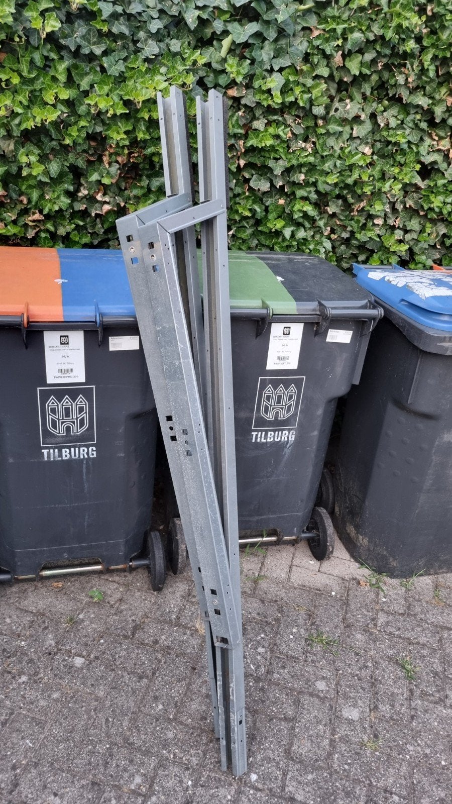 Metalen zonnepaneelonderstel - stevig en veelzijdig, Ophalen, Gebruikt