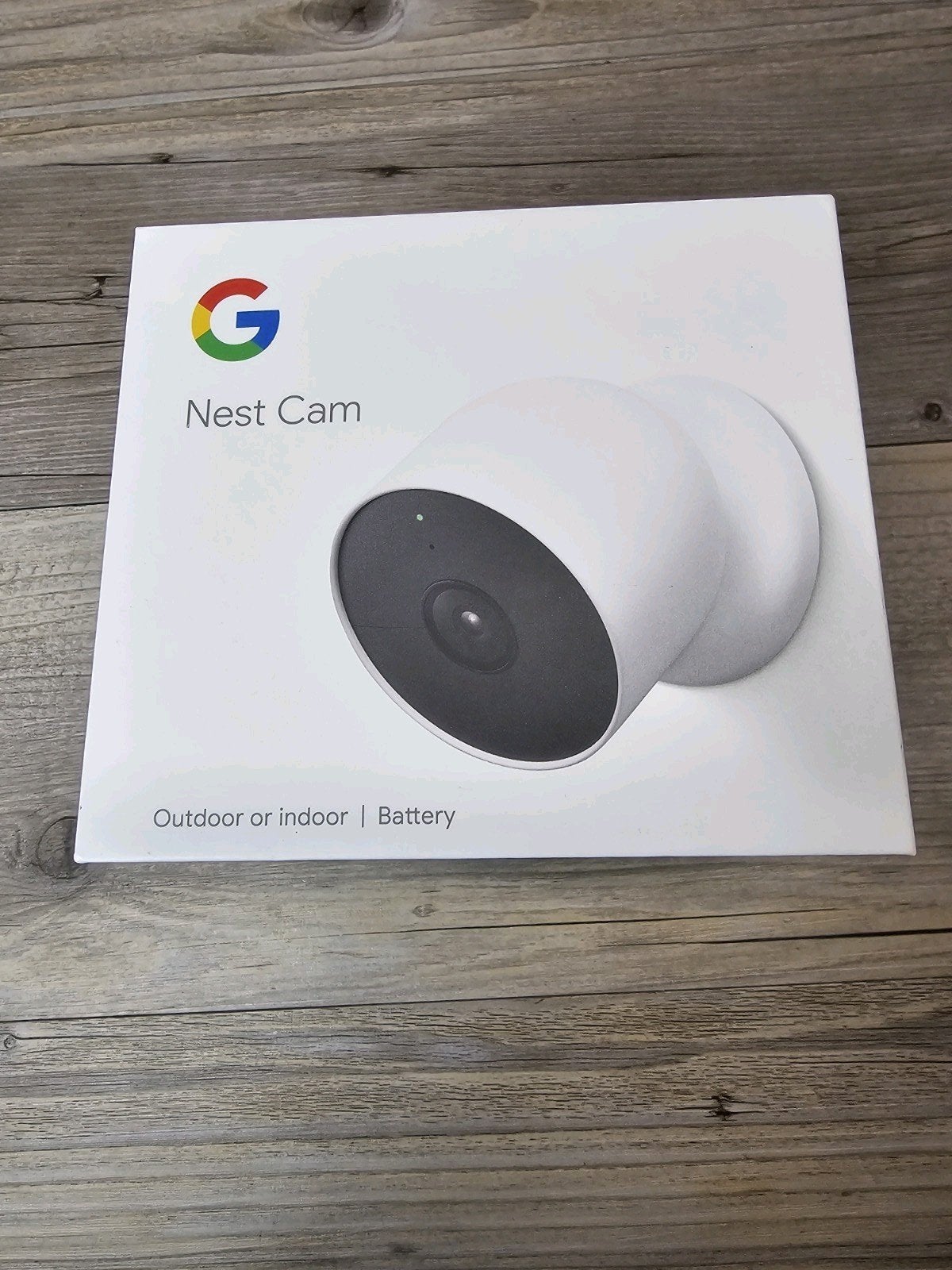 Google Nest Cam (Outdoor of Indoor, op batterij), Ophalen of Verzenden, Zo goed als nieuw, Buitencamera