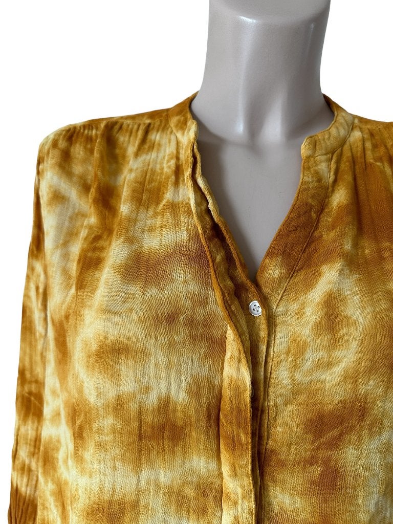 Sissel Edelbo shirt lange mouw One Size, Maat 38/40 (M), Geel, Ophalen of Verzenden, Zo goed als nieuw