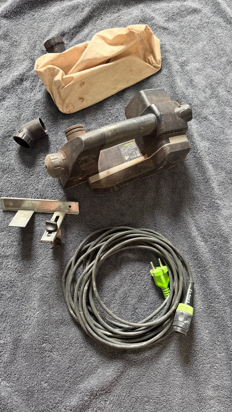 Festool schaaf, Ophalen, Gebruikt, Elektrisch, Lamellenfrees