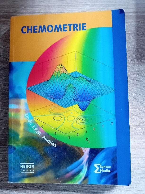 Chemometrie, Boeken, Studieboeken en Cursussen, Gelezen, Dr. dr. J.P.M. Andries, Beta, HBO