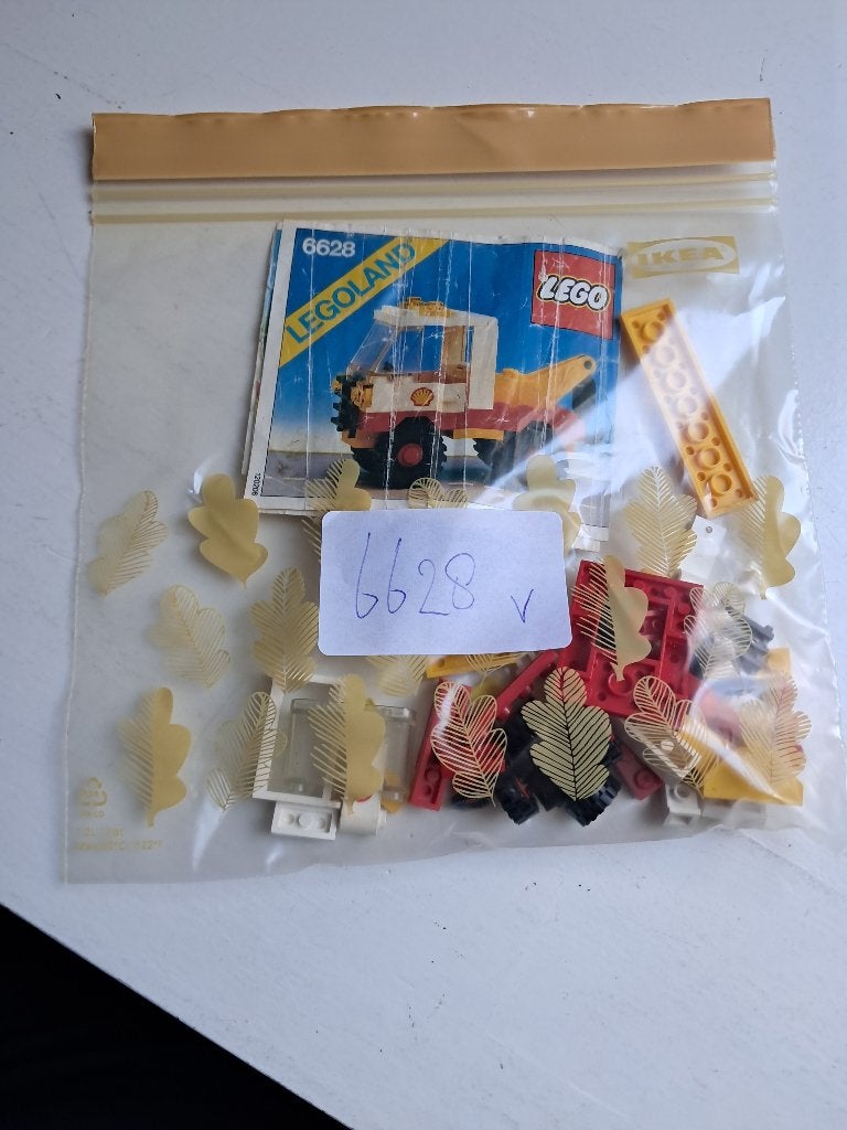 Lego Legoland 6628 Takelwagen met instructies, Gebruikt, Lego, Inclusief instructies, Ophalen of Verzenden