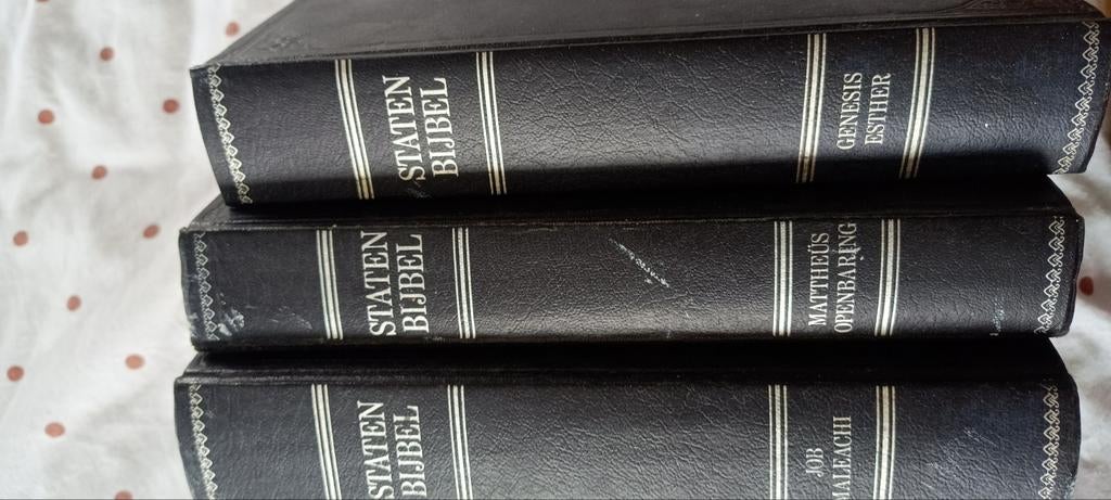 Bijbelverklaring - 3 Delen, Boeken, Godsdienst en Theologie, Ophalen of Verzenden, Gelezen, Onbekend, Christendom | Protestants