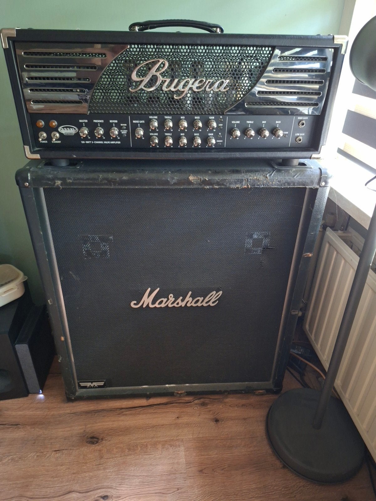 Bugera 333XL Infinium 120 Watt Versterker Top, Muziek en Instrumenten, Versterkers | Bas en Gitaar, Ophalen, Gebruikt, 100 watt of meer