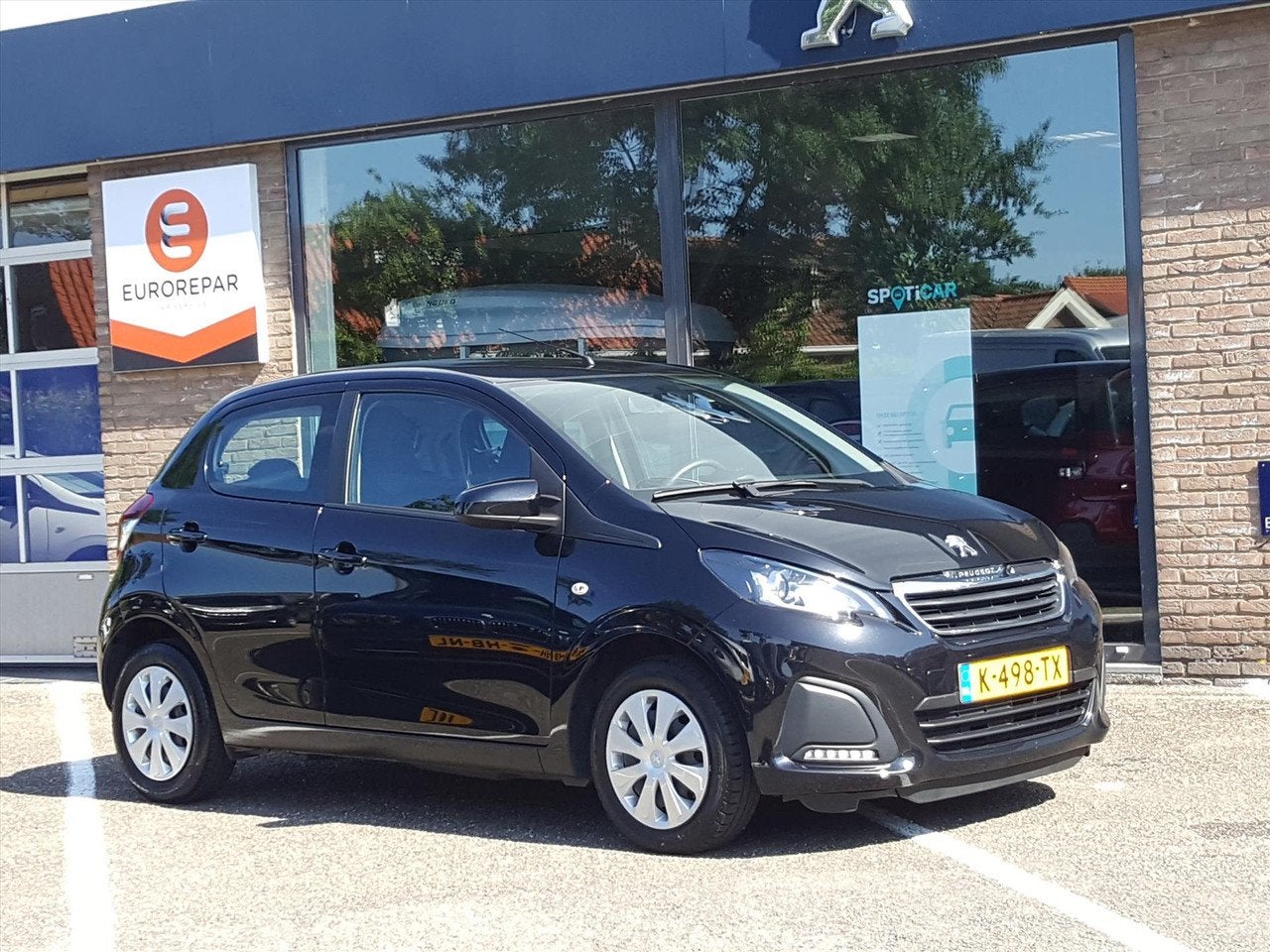 Peugeot 108 1.0 e-VTi 72pk 5D Active AIRCO | Bluetooth belle, Auto's, Gebruikt, 4 stoelen, Zwart, Origineel Nederlands