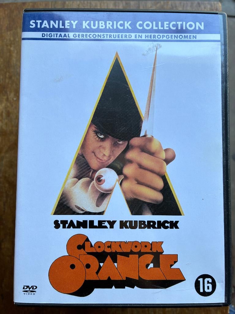 a Clockwork Orange DVD (Kubrick), Vanaf 16 jaar, Ophalen of Verzenden, Zo goed als nieuw, Overige gebieden