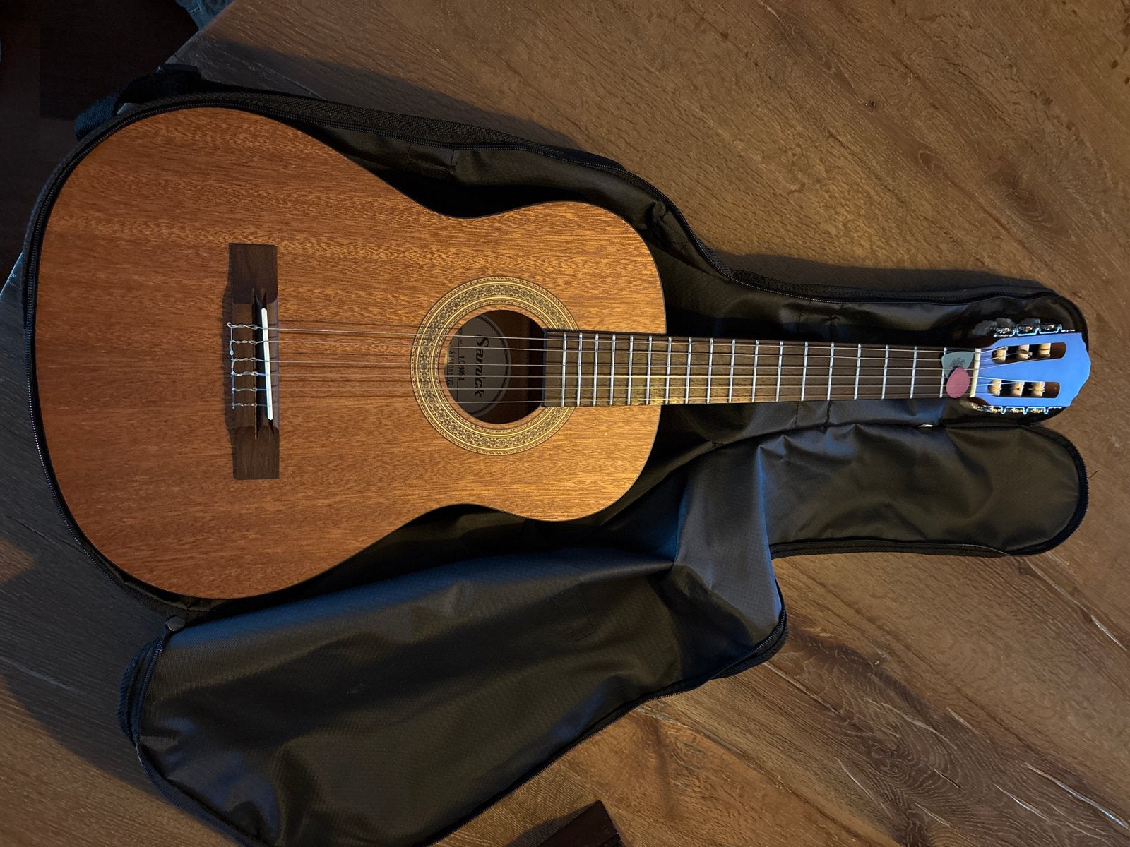 Samick Klassieke Gitaar - Zo goed als nieuw, inclusief hoes, Muziek en Instrumenten, Ophalen of Verzenden, Zo goed als nieuw, Klassieke of Spaanse gitaar