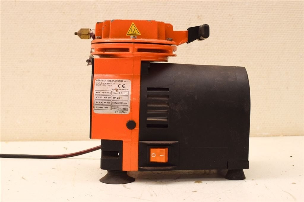 Compressor 45649, Minder dan 25 liter, Ophalen of Verzenden, Gebruikt, 200 tot 400 liter/min
