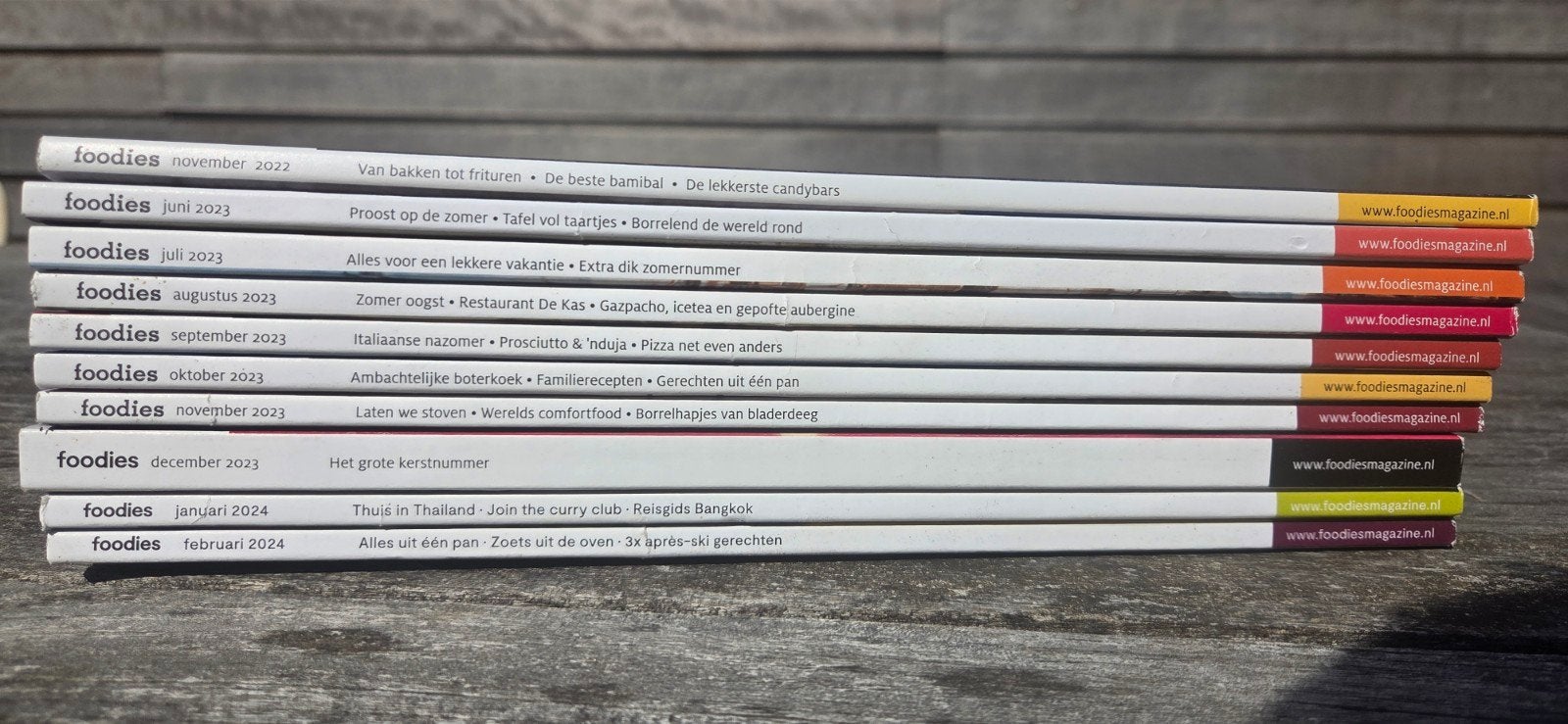 Foodies tijdschrift, Ophalen, Zo goed als nieuw
