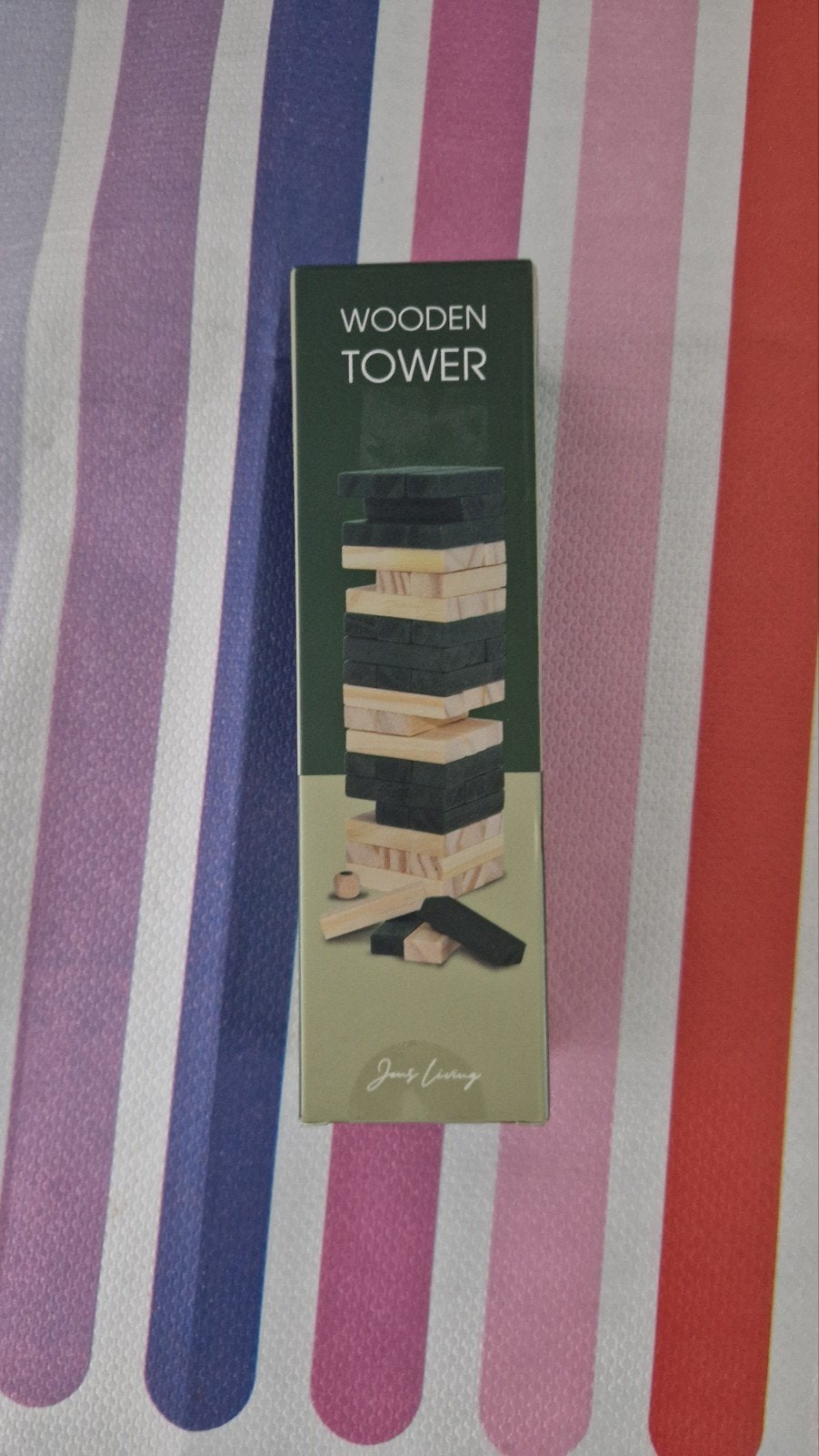 Jenga Wooden Tower Spel - Nieuw in Doos, Ophalen of Verzenden, Nieuw, Jongen of Meisje