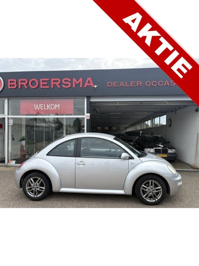 Volkswagen New Beetle 1.6 NAP *NIEUWE APK * (bj 2001), Auto's, Stof, Bedrijf, Handgeschakeld, Hatchback