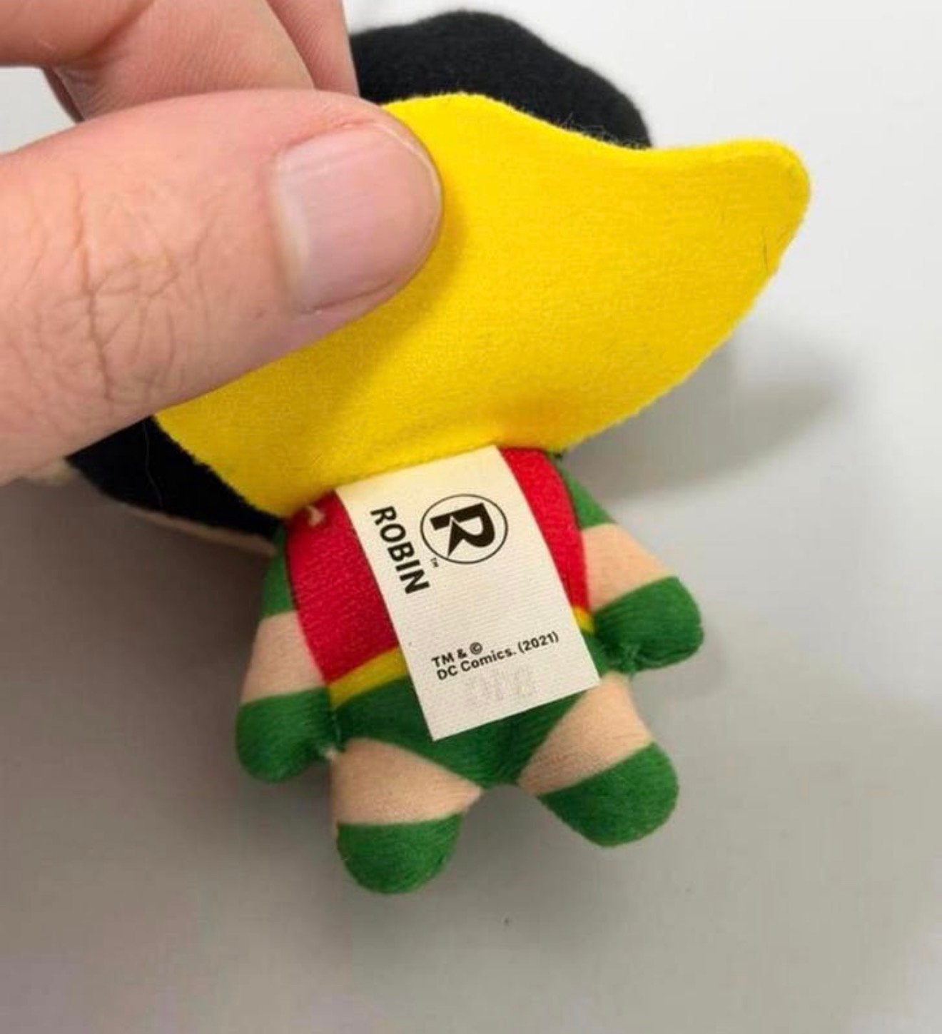 Super Heroes 2021 McDonalds Plush DC Comics ROBIN Exclusive, Ophalen of Verzenden, Zo goed als nieuw, H, H