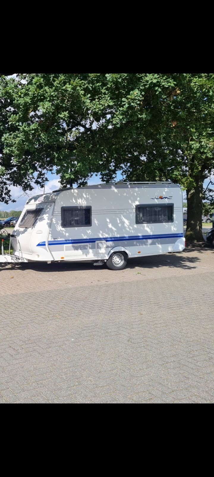 Hobby 440 easy de Luxe 2006. Voortent, luifel en mover., Caravans en Kamperen, Caravans, Hobby, Treinzit, Dwarsbed, Particulier