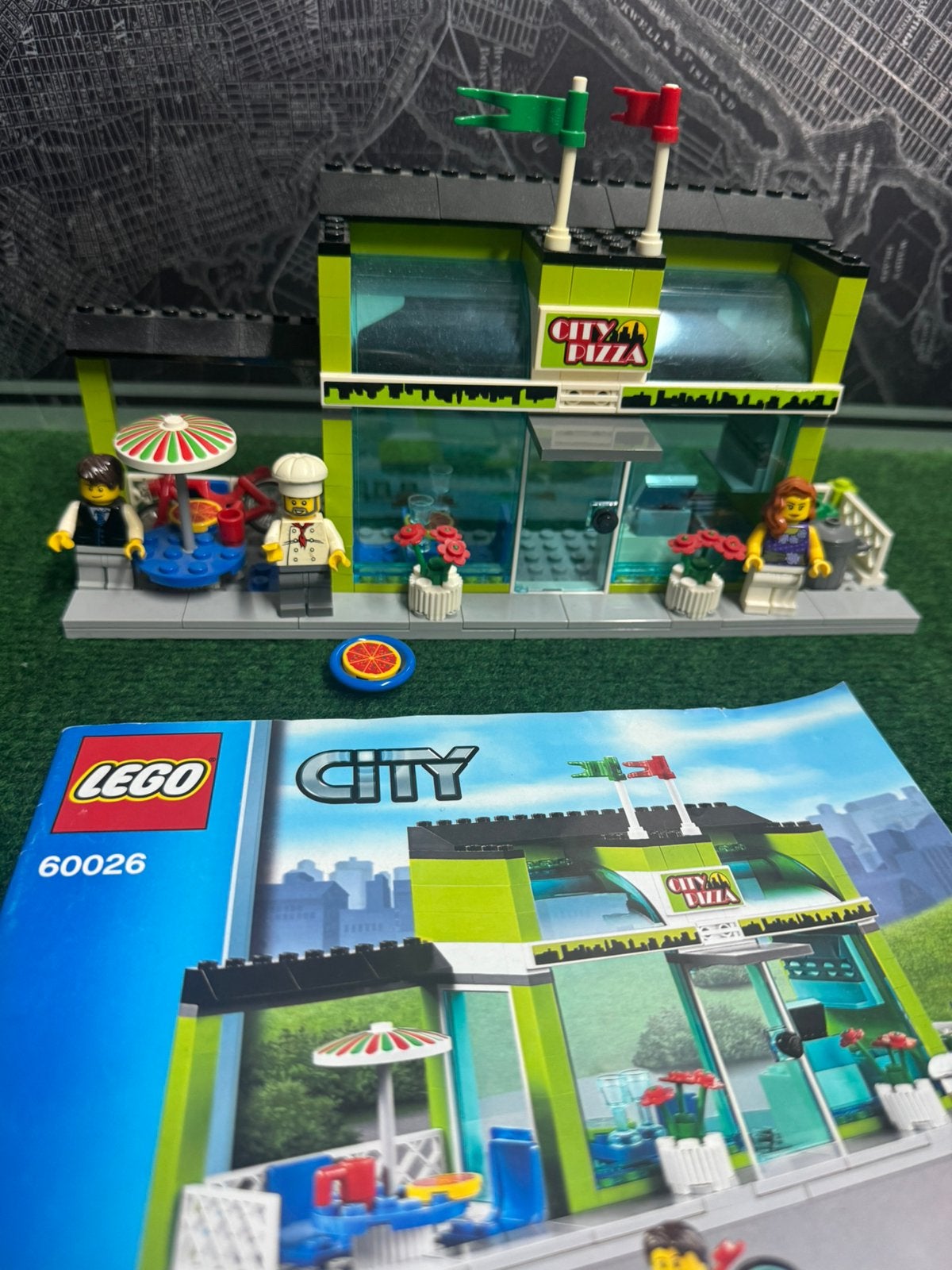 Lego city 60026 pizzaria restaurant, Kinderen en Baby's, Inclusief minifiguren, City, Lego, Overige typen