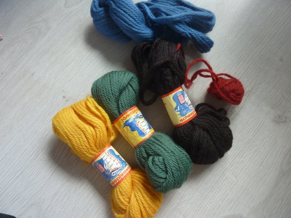 Scheepjes wol strengen 5 kleuren, Ophalen of Verzenden, Nieuw, Breien, Wol of Garen
