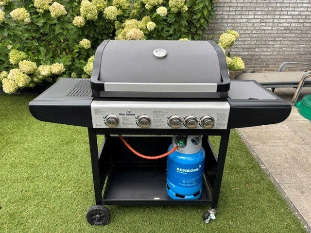 Nice Cooker gasbarbecue – weinig gebruikt, Ophalen, Zo goed als nieuw, Nice Cooker