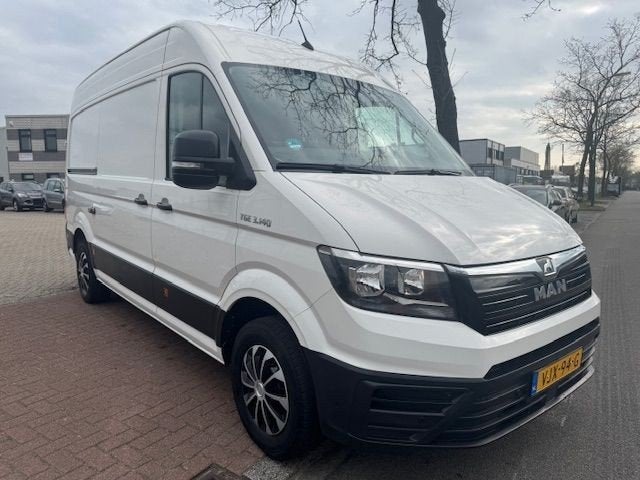 MAN TGE 35 2.0 TDI 140pk Euro 6 Lang Hoog Airco,Cruisecontro, Stof, Gebruikt, 4 cilinders, MAN
