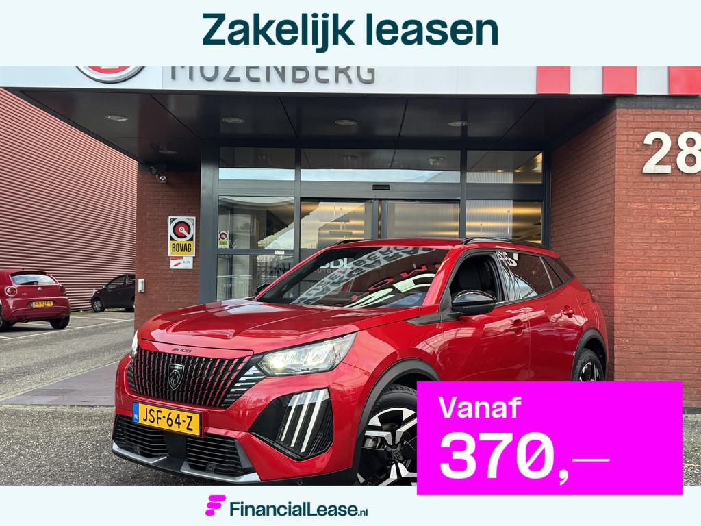 Peugeot 2008 1.2 PureTech 130 Allure // FULL LED // APPLE CA, Gebruikt, LED verlichting, 1199 cc, Leder en Stof