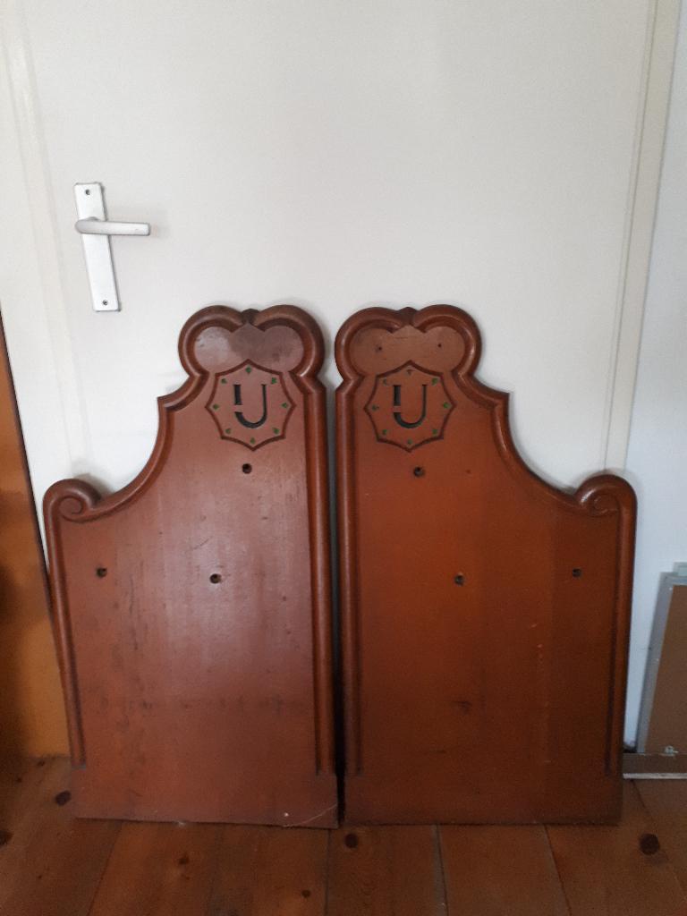 antieke kerkbank panelen, Ophalen of Verzenden