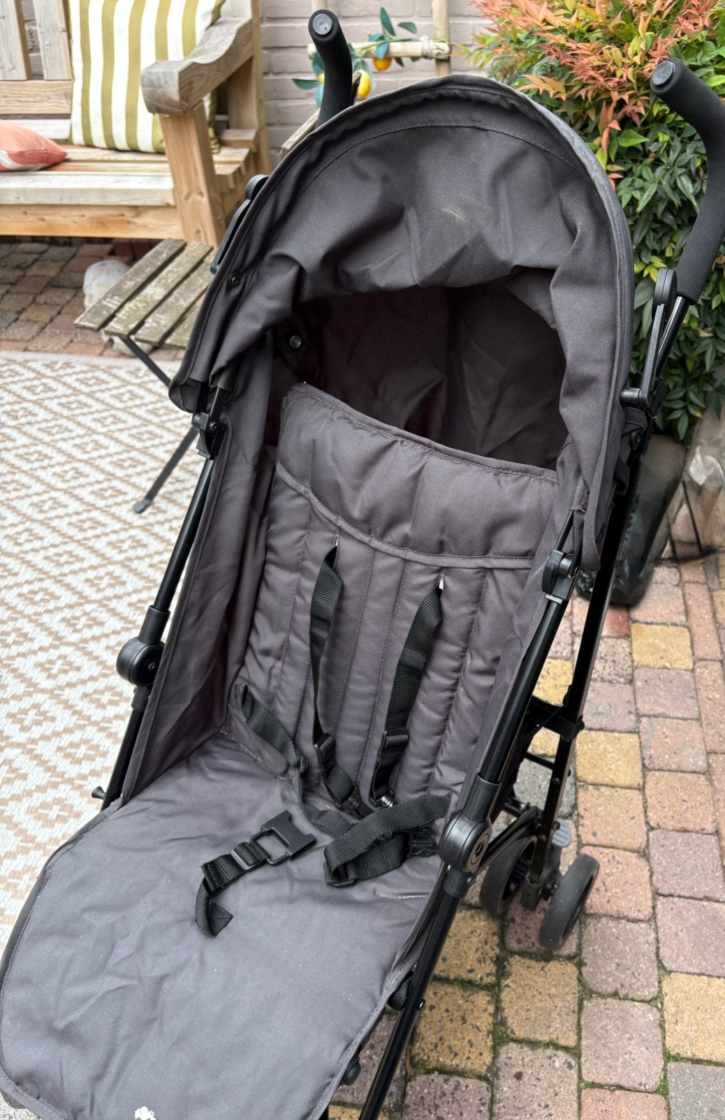 Bebeconfort Rainbow buggy, 6 mnd - 4 jr, max 22 kg, Ophalen, Zo goed als nieuw, Overige merken, Verstelbare rugleuning