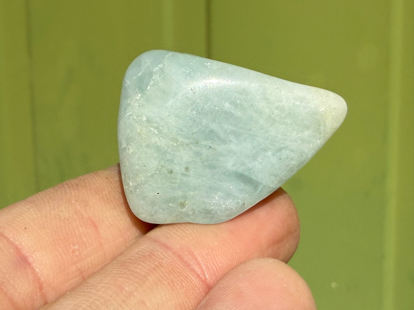 Aquamarijn mineralen edelstenen, Verzamelen, Ophalen of Verzenden, Mineraal