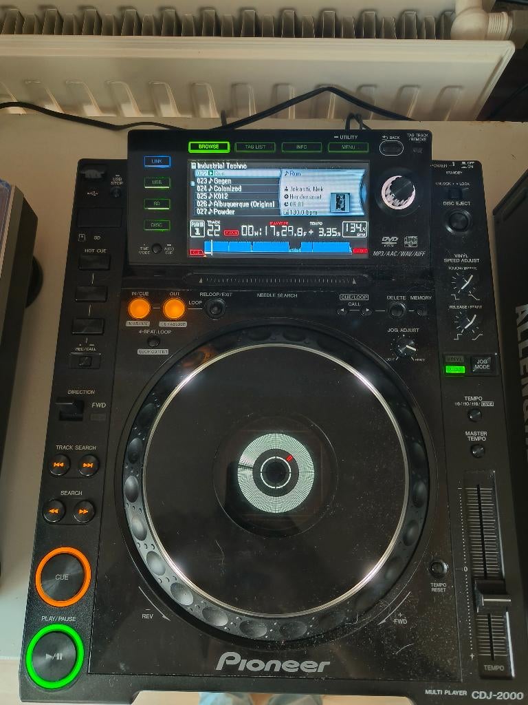 Pioneer CDJ-2000 2 stuks incl Decksavers, Ophalen, Gebruikt, Draaitafel, Pioneer
