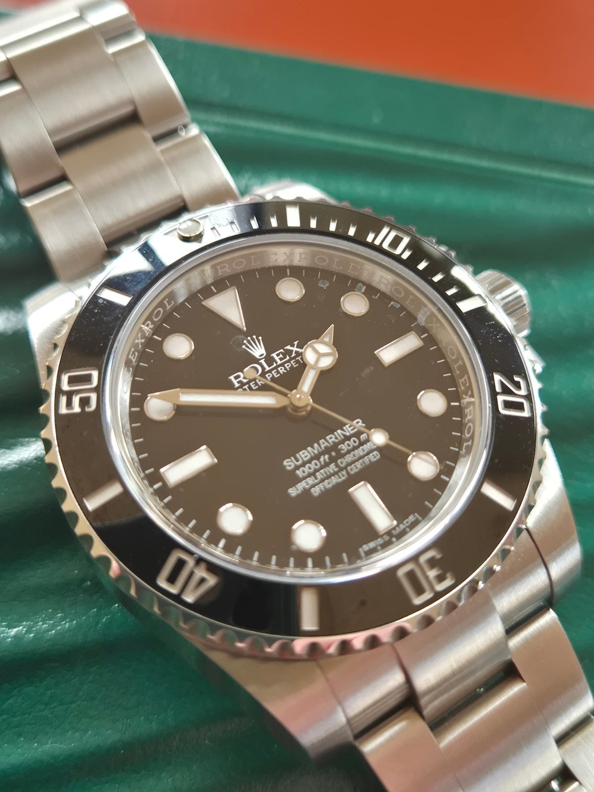 Rolex Submariner 114060. Nieuwstaat!, Ophalen, Staal, Polshorloge, Zo goed als nieuw