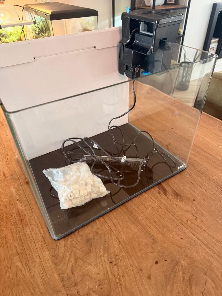 Dennerle Nano Scapers Tank 55L | Compleet Aquarium, Ophalen, Gebruikt, Dennerle, Leeg aquarium