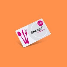 E050 Dininggift voucher ter waarde van €20,00, Twee personen, Overige soorten, Overige typen