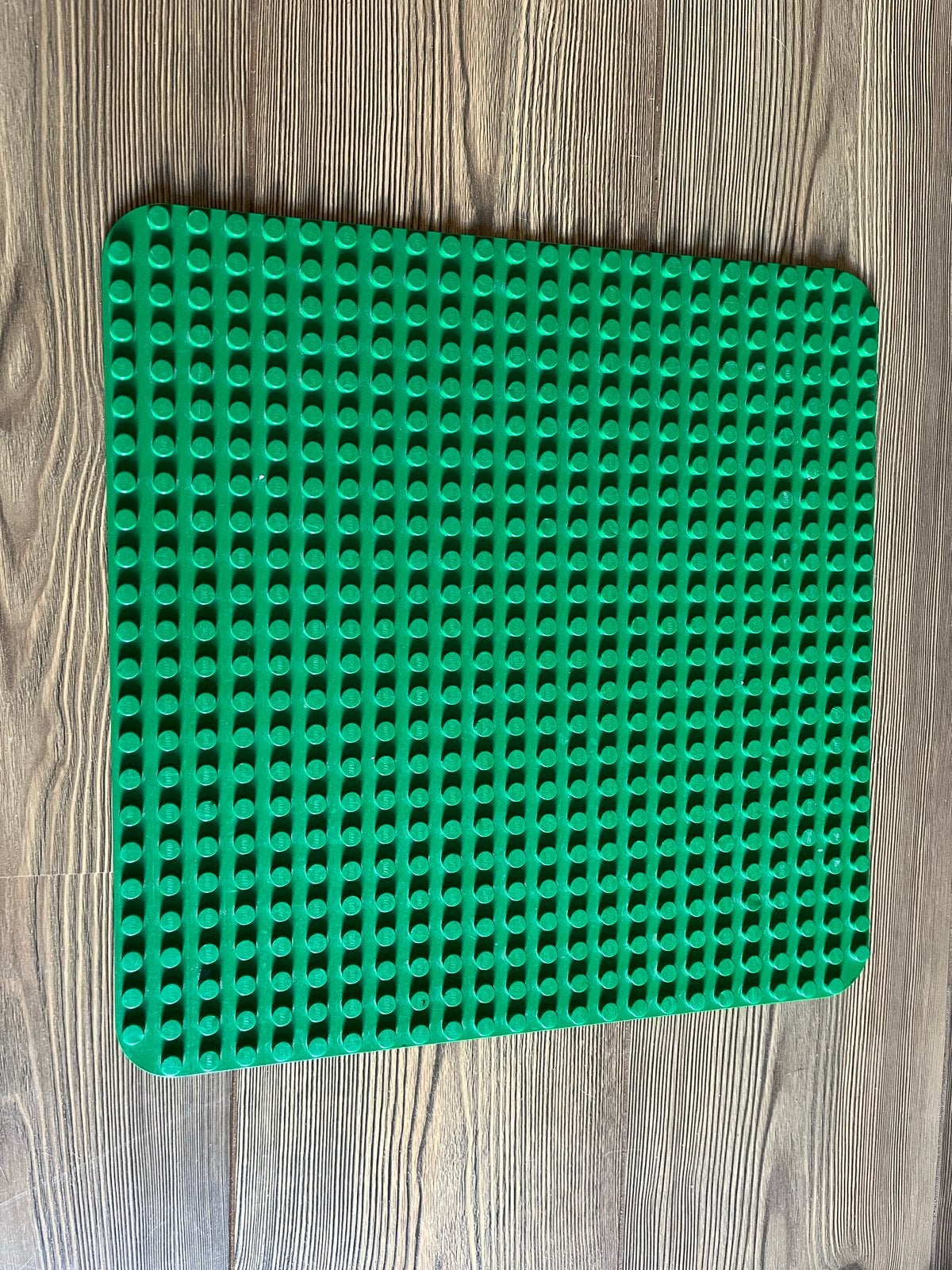 Duplo: groene bouwplaat voor bouwstenen - 32x32 noppen, Ophalen of Verzenden, Gebruikt, Overige merken