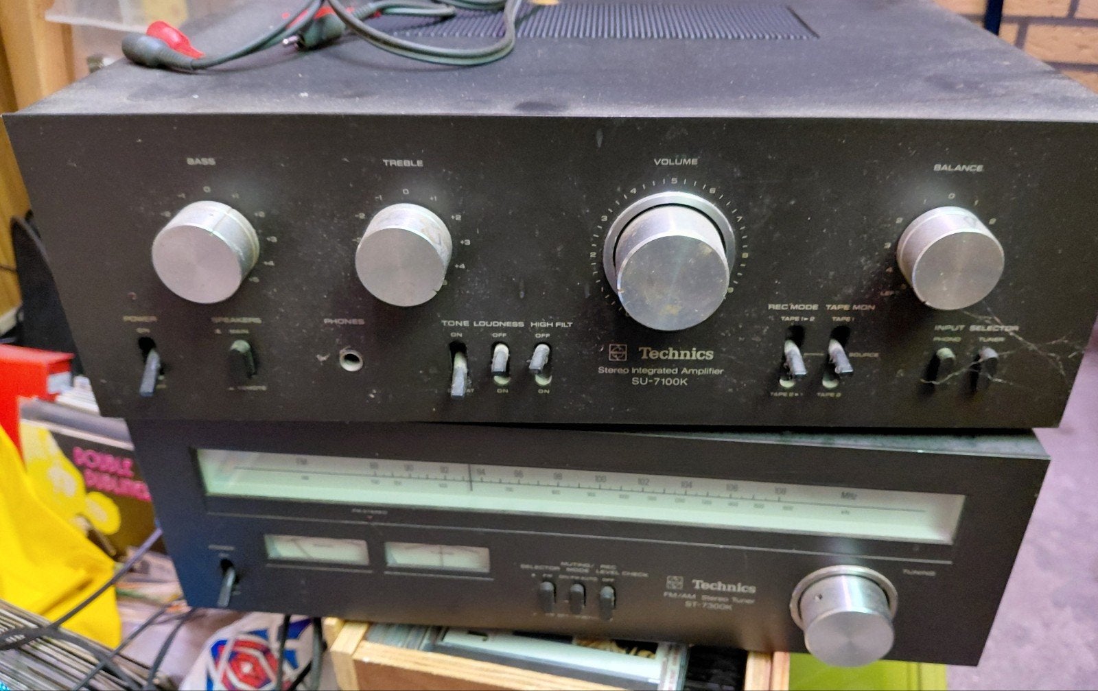 Technics SU-7100K receiver en Technics Tuner ST-7300K, Ophalen, Overige merken