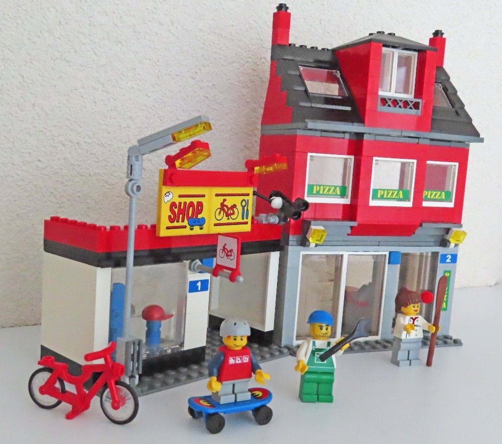 Foto 9 van Lego City straathoek 7641, met bijbeh. boekjes, izgst
