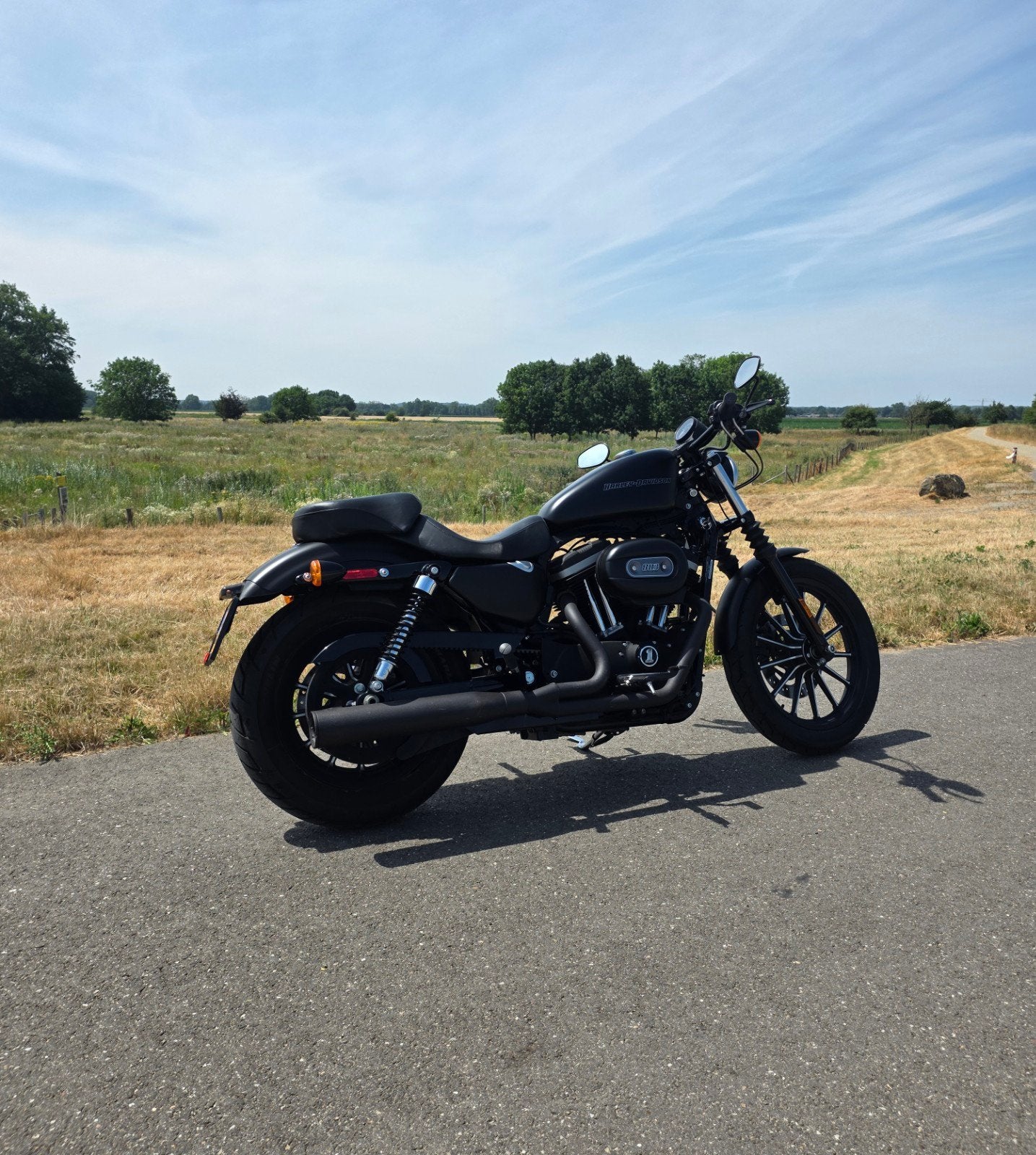 Harley-Davidson Sportster Iron 883 xl2 (2010) - 16.000 km, 2 cilinders, Sportuitlaat, Occasion, Chopper