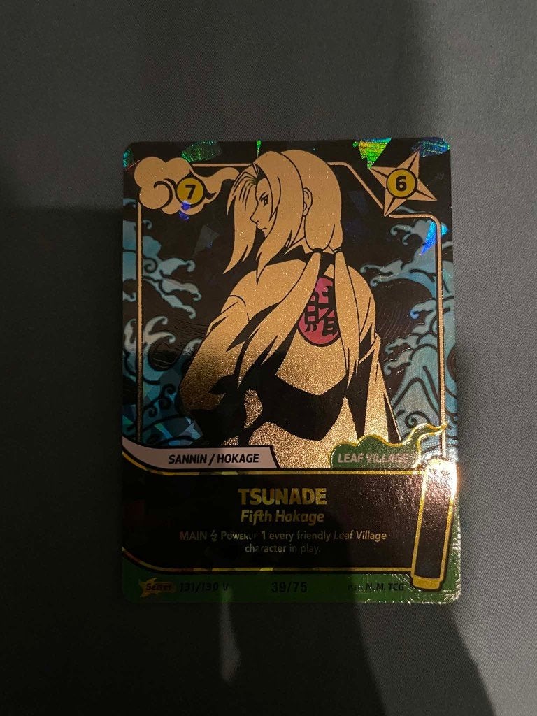 Naruto mythos 1st edition Tsunade serial 39/75, Verzamelen, Ophalen, Nieuw, Speelkaart(en)